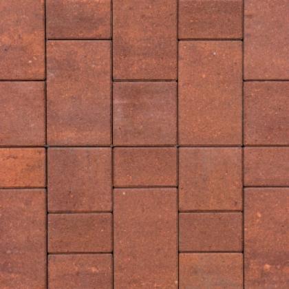 Тротуарная плитка «Новый город» ColorMix оранжево-коричневый