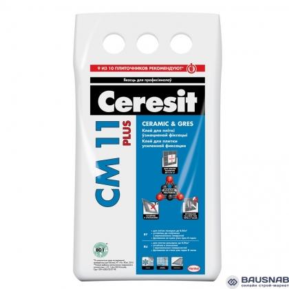 Клей плиточный Ceresit CM11, мешок 5 кг