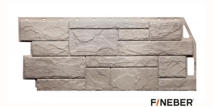 Фасадные панели FineBer «Камень природный» песочный 1085*447 мм 