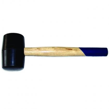 Киянка, черная резина, деревянная ручка 680 гр