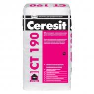 Клей CERESIT CT 190 для минераловатных плит 