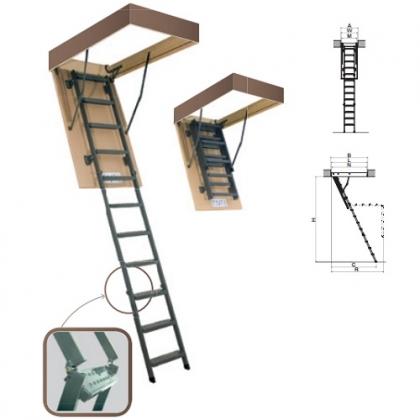 Cкладская металлическая лестница LMS